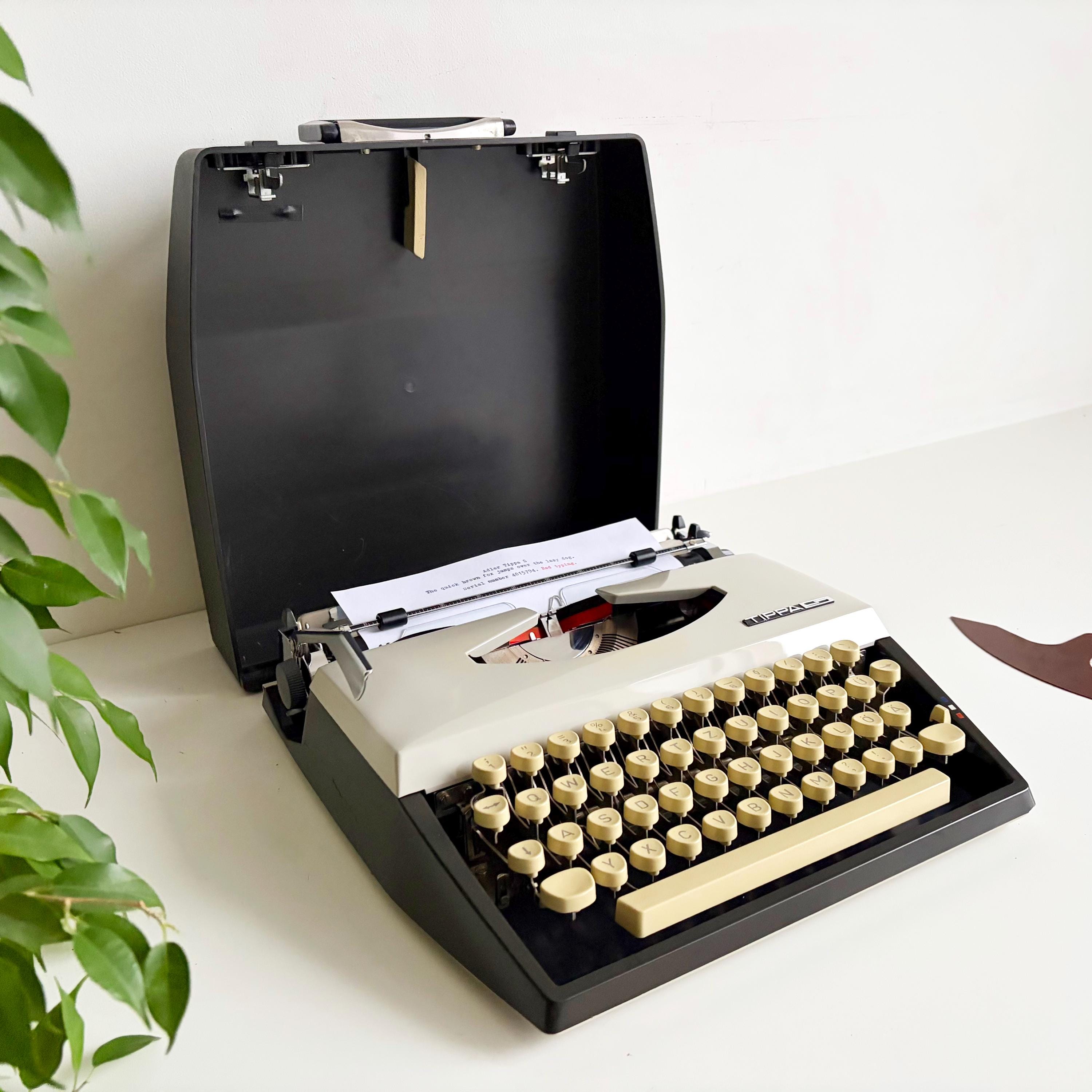 Vintage Adler Tippa S Portable Typewriter, 1970s | US Import Fees