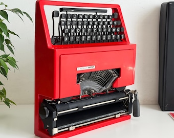 QZERTY タイプライター olivetti lettera 32、ヴィンテージ タイプ