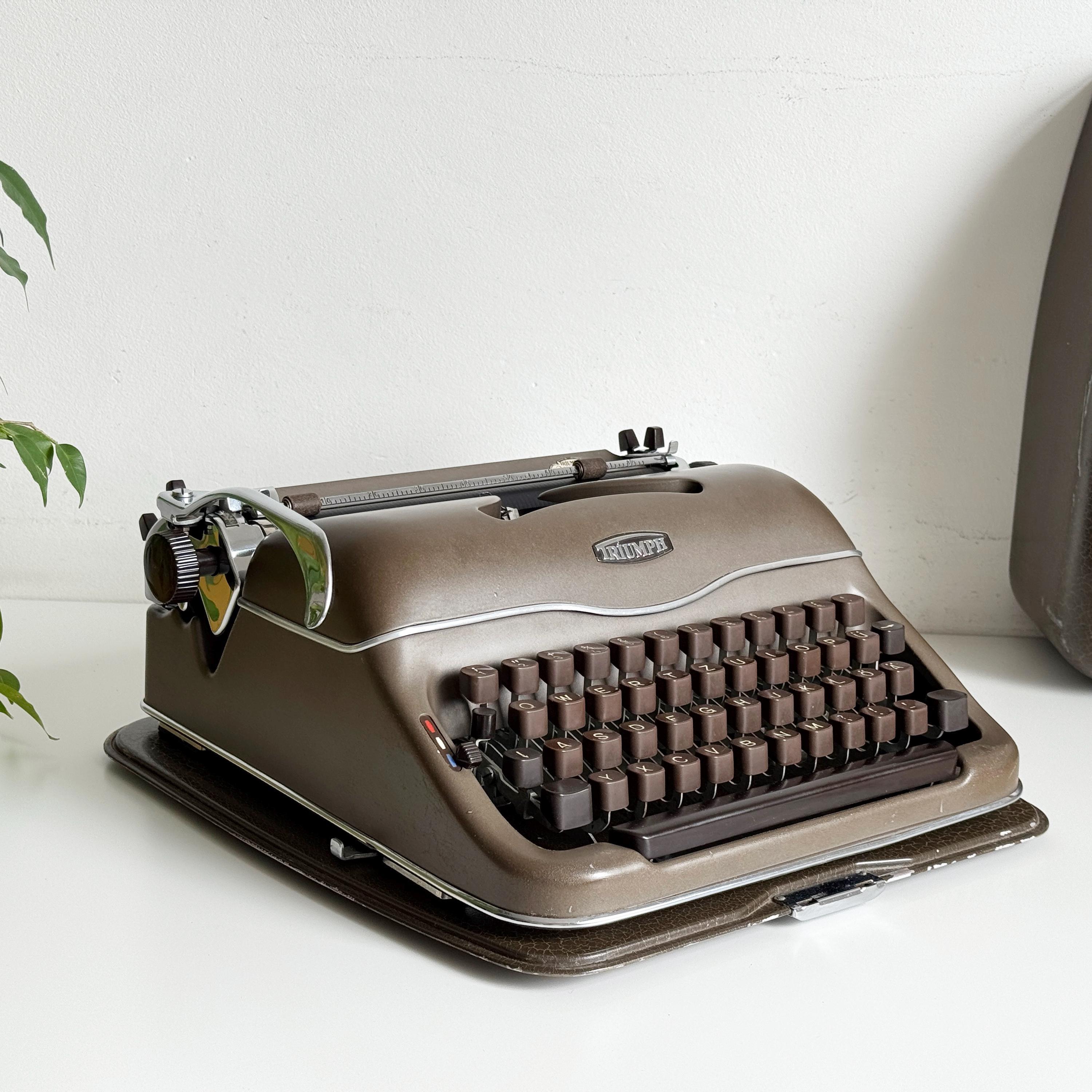 トライアンフ・ノーム・タイプライター - 1950年代製、動作確認済み