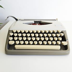 Vintage Triumph Adler Tippa Portable Typewriter, 1960s