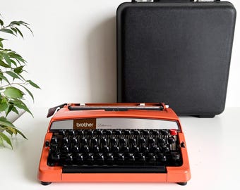 ブラザー デラックス 1300 タイプライター：1970年代のポータブル手動