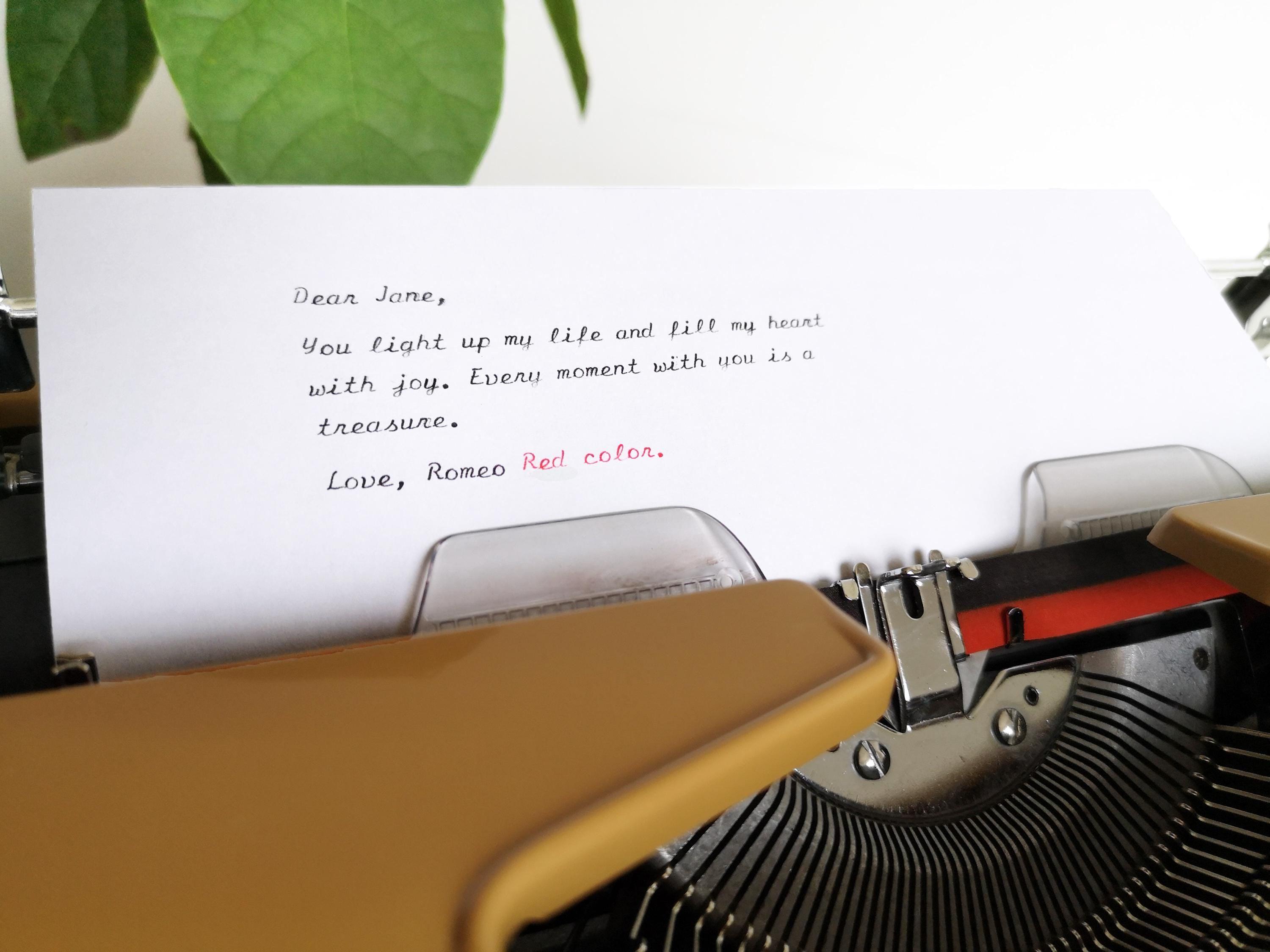 Cursive Typeface - Typewriter Privileg 270S, 1980s, Script - Etsy