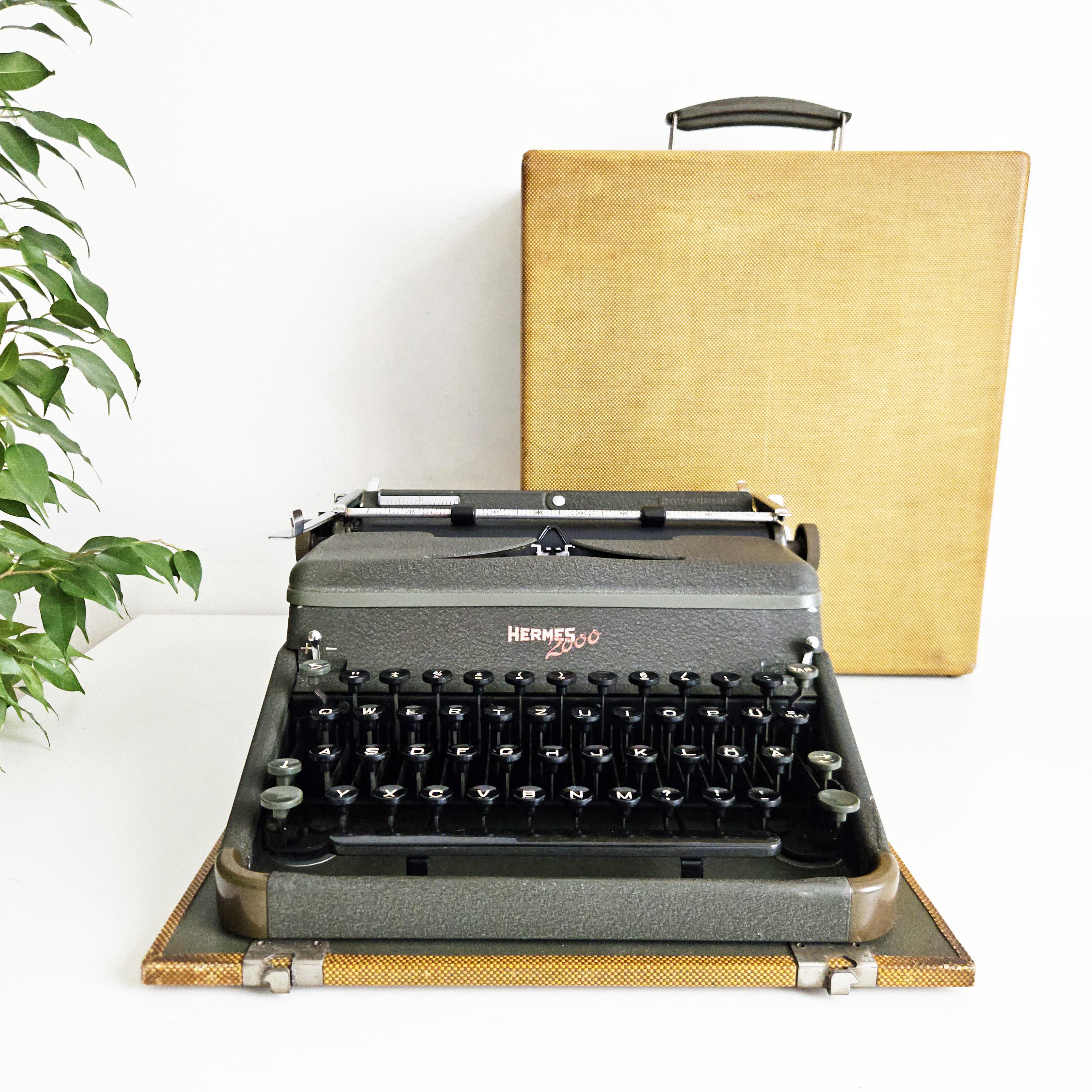 Hermes 2000 typewriter - Etsy 日本