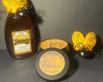 Wilderness Honey Candle 8 oz tin