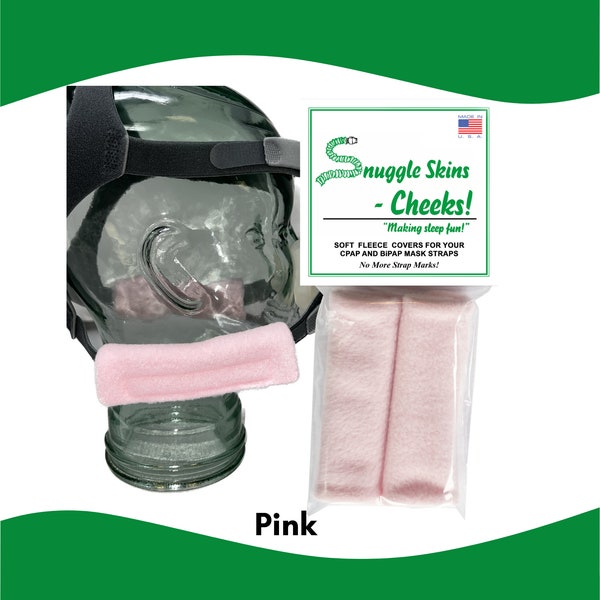 Snuggle Skins Cheeks! - CPAP Straps Covers - No More Strap Marks!