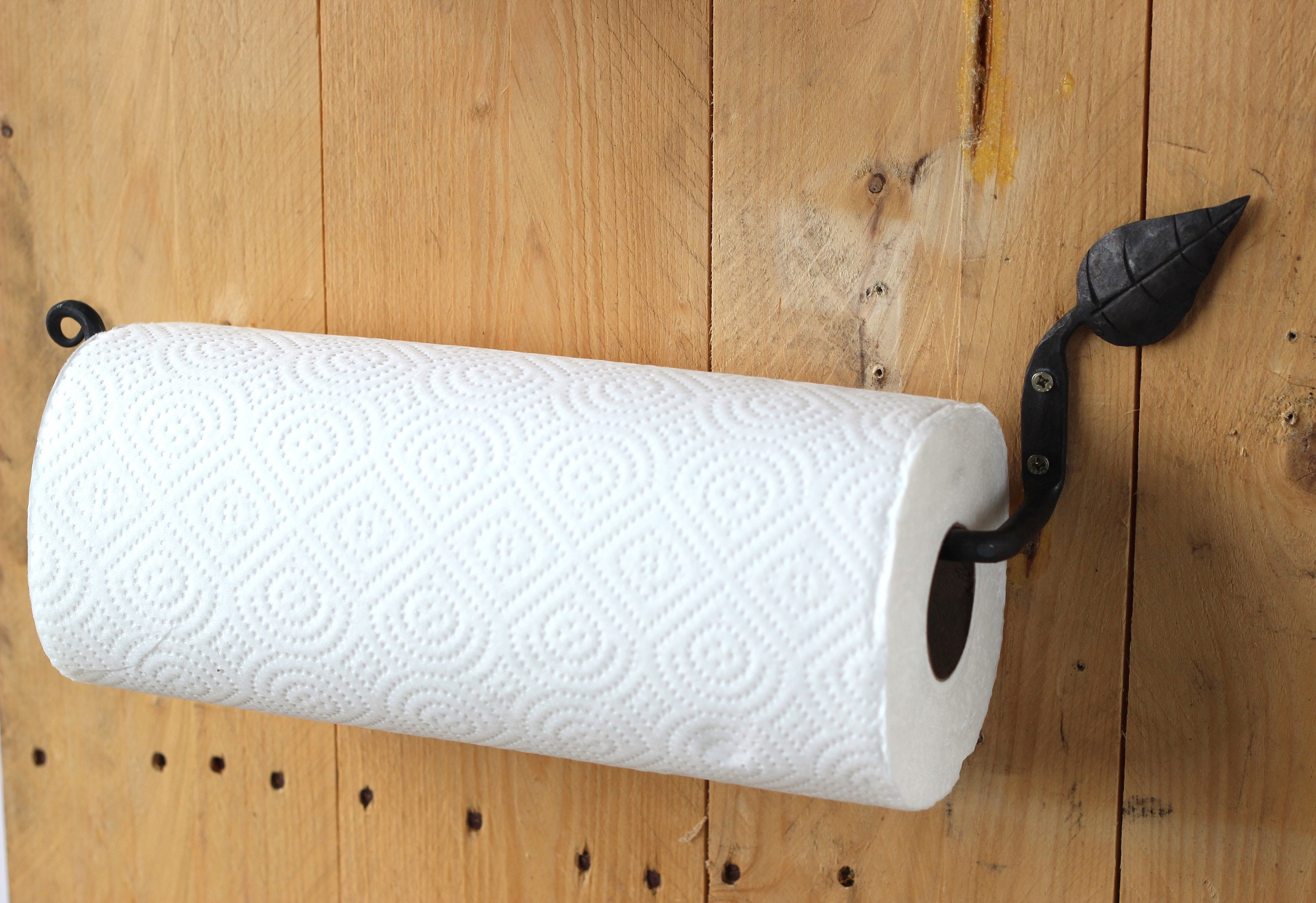 Wrought Iron Paper Towel Holder Etsy