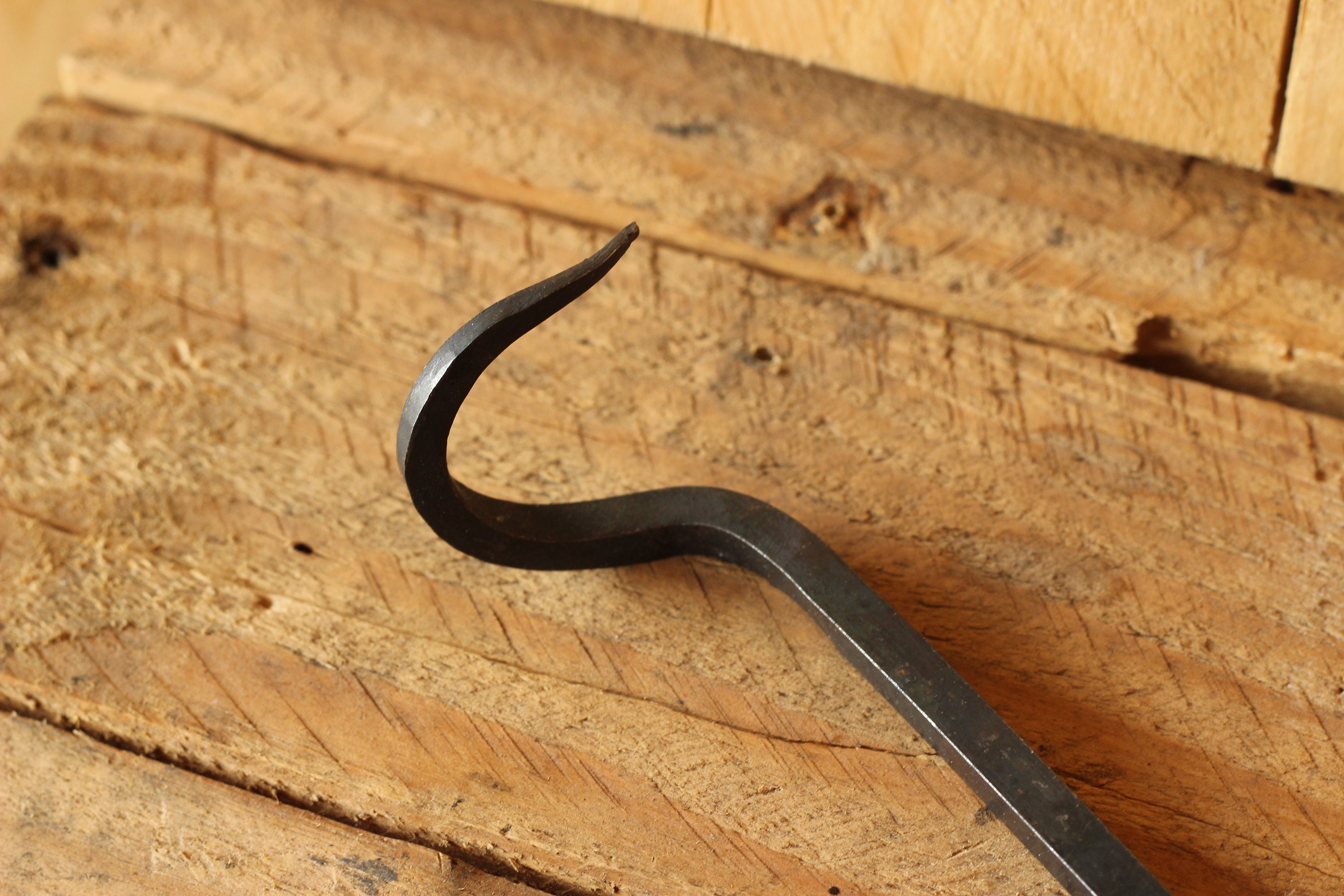 Gancio Per Carne In Ferro Battuto - Ferro (battuto) - XIX - Catawiki - Foto 3