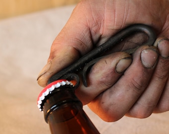 Bottle Opener Hand Forged