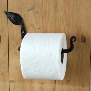 Toilet Paper Holder Hand Forged
