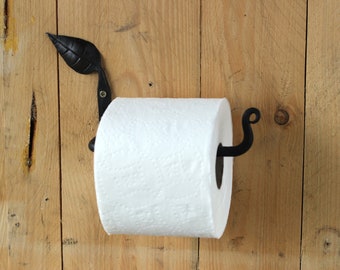 Toilet Paper Holder Hand Forged