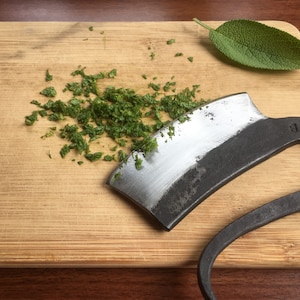 Herb/Garlic Chopper Hand Forged