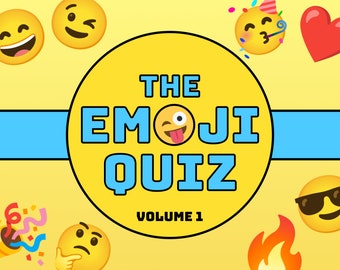 The Emoji Quiz Vol 1: Fun and Engaging Virtual Quiz Powerpoint
