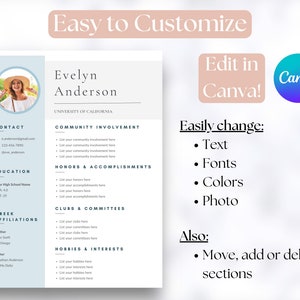 Sorority Resume Template Rush - Il 300x300.5132026356 H7h0 