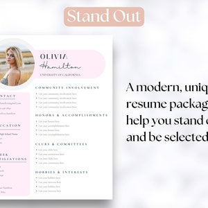 Sorority Resume Template Rush - Il 300x300.5209244178 N5yy 