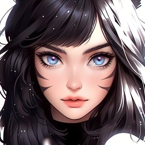 Kundenspezifisches Portrait im Fantasy-Stil, Charakter-Portrait im Fantasy-Stil, Charakter-Auftrag, Fantasy Art