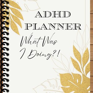 ADHD Planner- What was I Doing?!