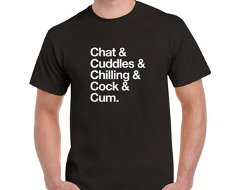 A Good Night In Helvetica Cotton T-Shirt