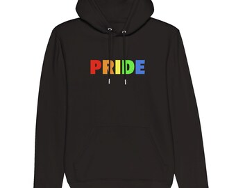 Pride Colourful Organic Pullover Hoodie