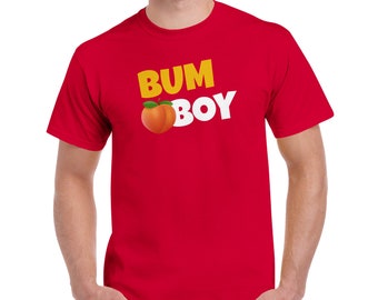 Bum Boy Emoji Cotton T-Shirt