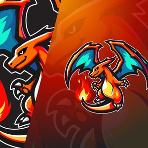Charizard | vector | SVG layered | PNG | adobe illustrator editable | digital file