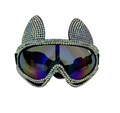 Kitty goggles, Burning Man essentials, Festival eyewear, Burning Man Goggles, Rave accessories, Rhinestone Glasses