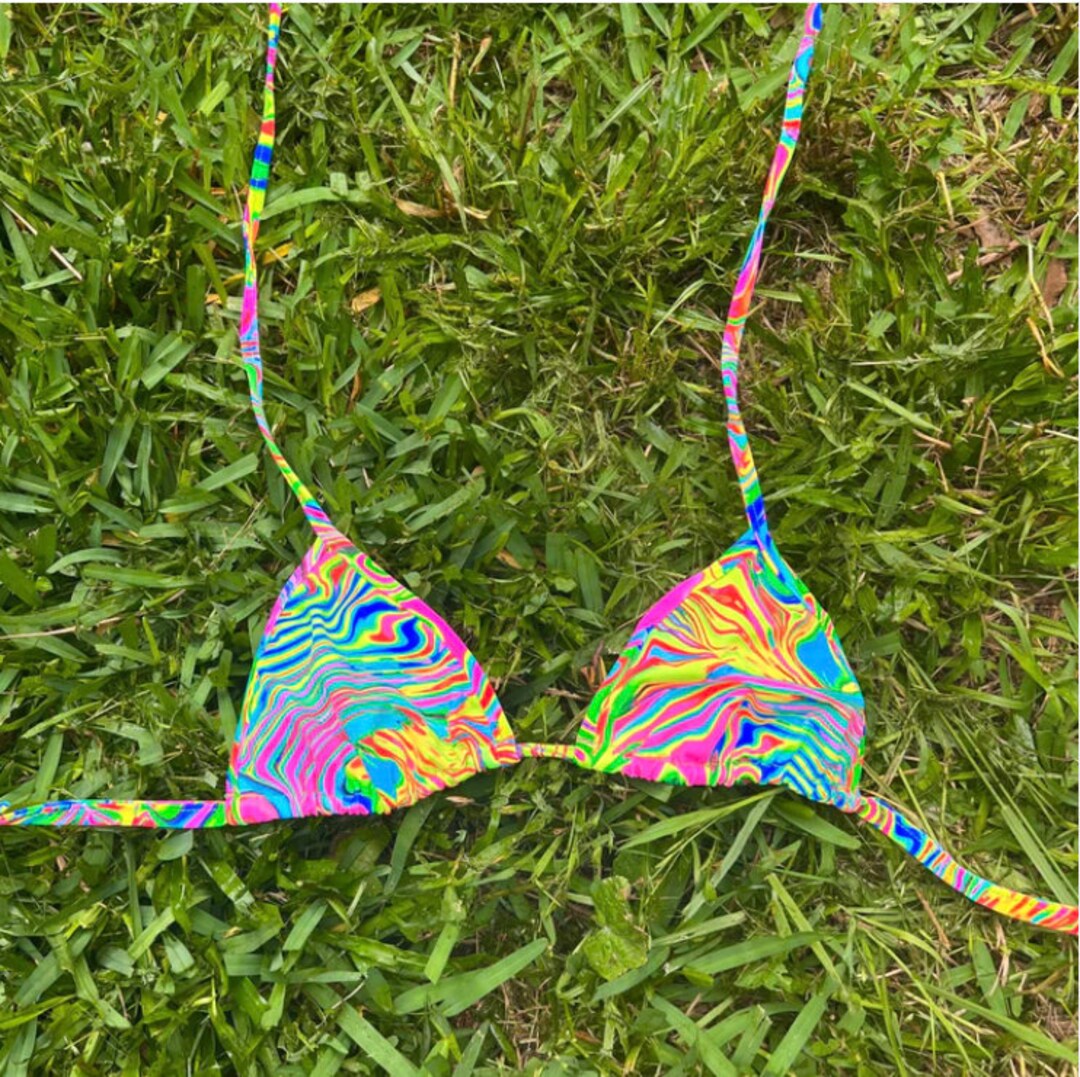 Triangle Rave Toy Rave Triangle Top for Women, Festival Outfit for Women, Rave Outfit ...