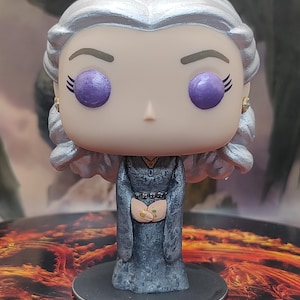Custom Pop of Queen Helaena Targaryen at King Aegon II Targaryen and her coronation from S01 of HotD. The day she became Queen of Westeros.