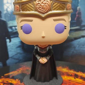 Custom Pop of Queen Rhaenyra Targaryen aka &quot;The Realms Delight&quot; from Season 2 of HotD.