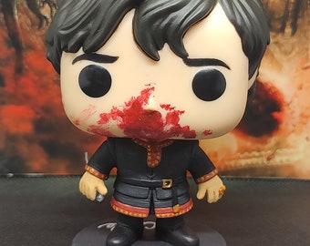 Custom Pop of Young Prince Lucerys "Luke" Velaryon with bloody nose.