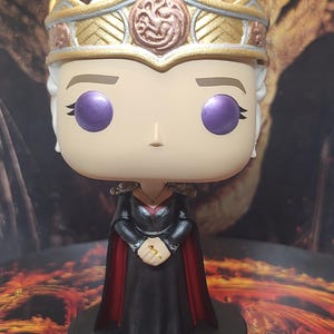 Custom Pop of Queen Rhaenyra Targaryen aka &quot;The Realms Delight&quot; from Season 2 of HotD.