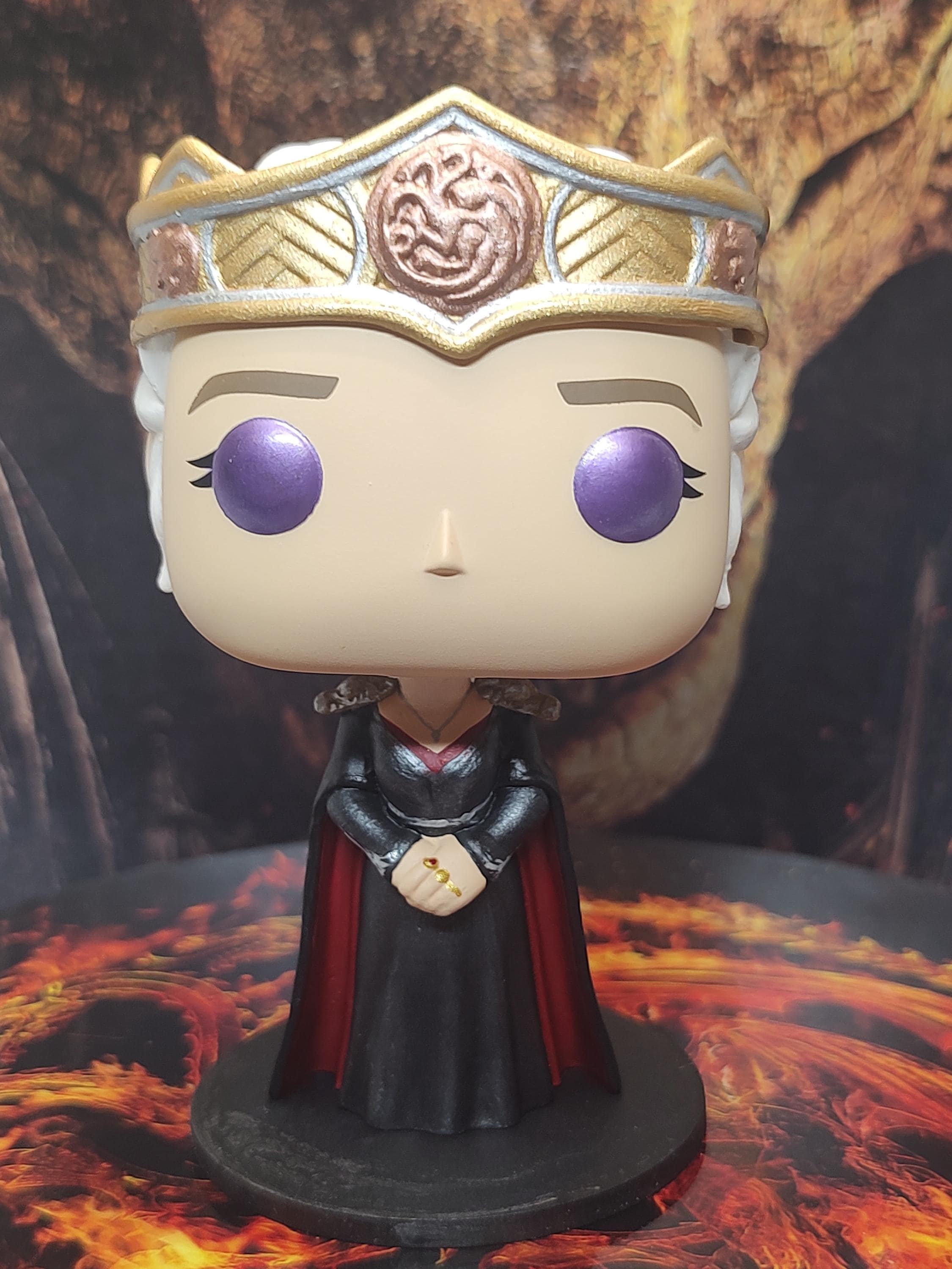 Custom Pop of Queen Rhaenyra Targaryen Aka "the Realms Delight" From