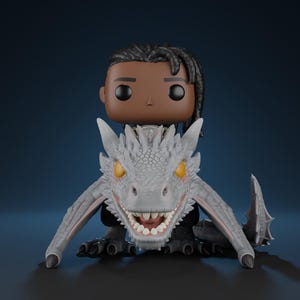 Custom Pop of Addam of Hull riding Seasmoke.