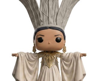 Custom 10" 3D Pop of Tanselle puppeteering as Jonquil of Maidenpool from A Knight of the Seven Kingdoms". "Image NOT AI Generated"