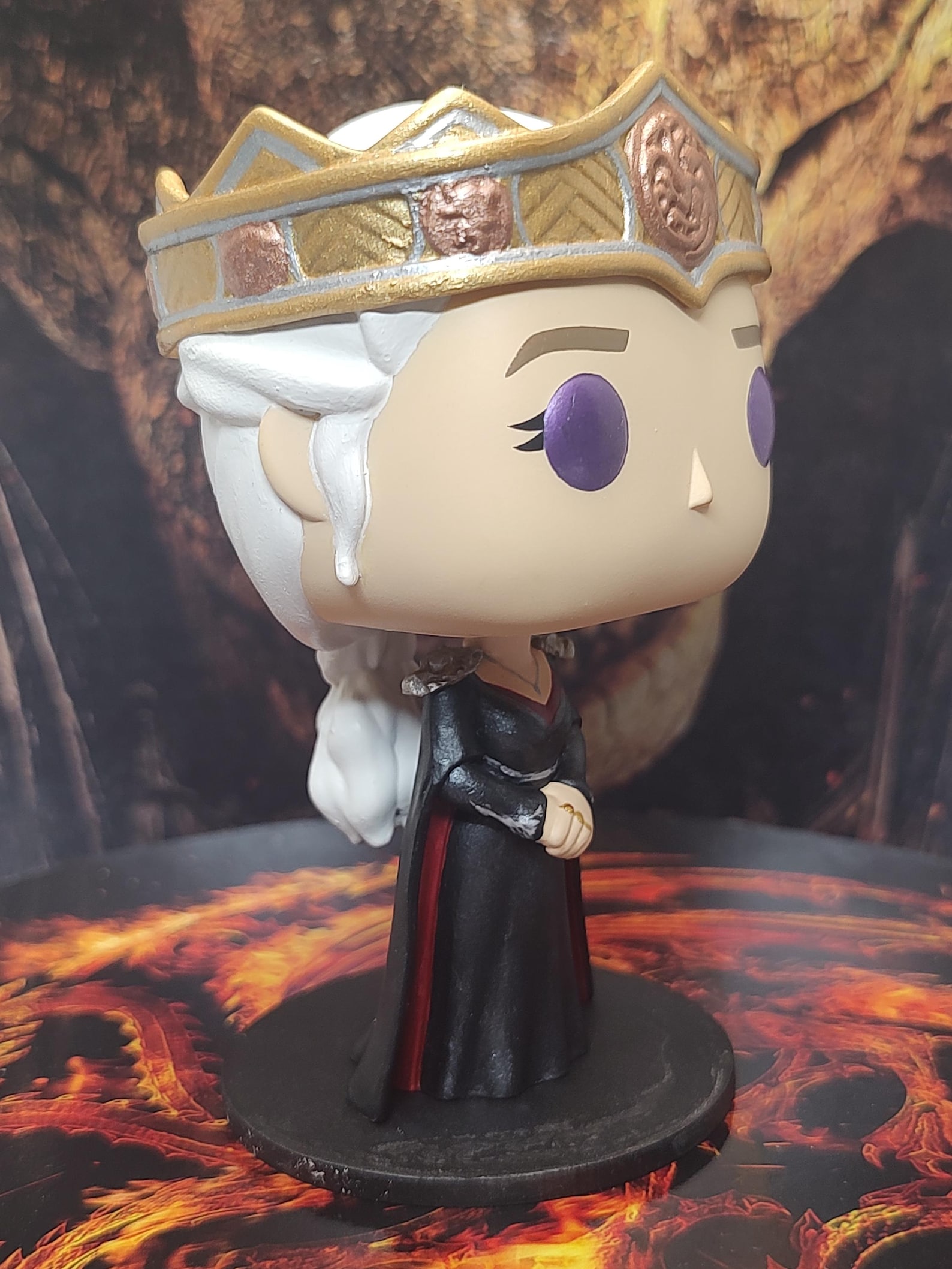 Custom Pop of Queen Rhaenyra Targaryen Aka "the Realms Delight" From