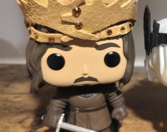 Custom Pop of King Robert I Baratheon aka the Usurper and the Demon of the Trident.