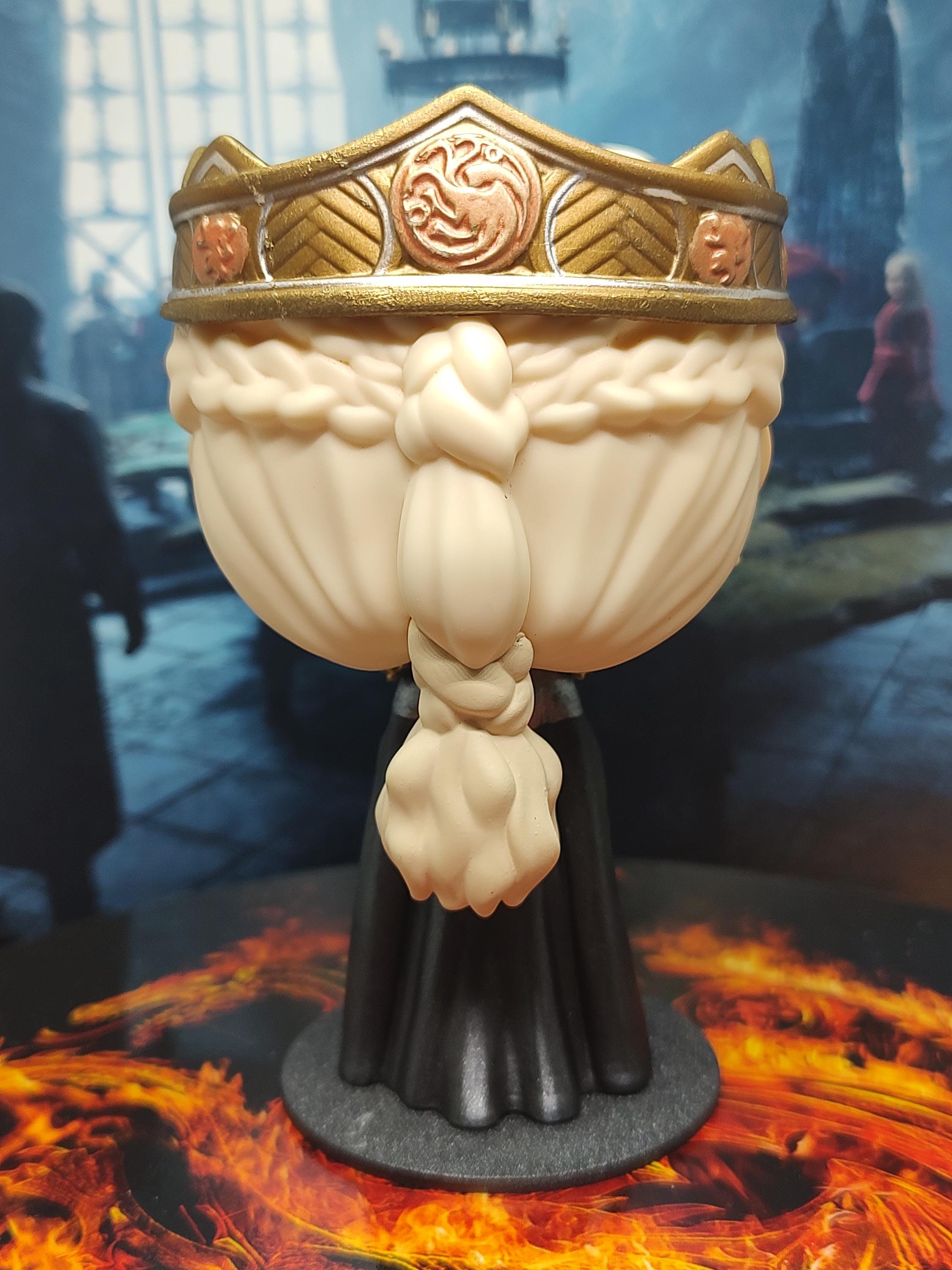 Custom Pop of Queen Rhaenyra Targaryen Aka "the Realms Delight" From
