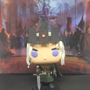 Custom Pop of King Aegon II Targaryen aka &quot;Aegon the Usurper&quot; of team green from Season 2 of HotD.