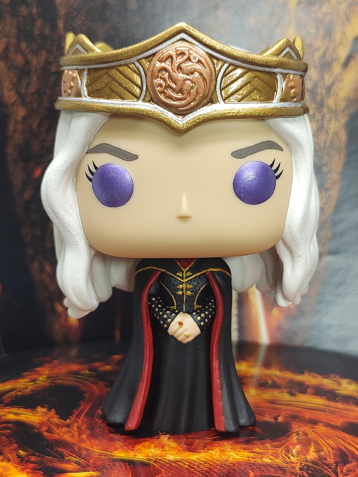 Custom Pop of Queen Rhaenyra Targaryen Aka "the Realms Delight" From