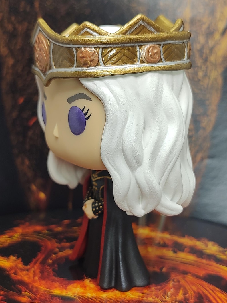 Custom Pop of Queen Rhaenyra Targaryen Aka "the Realms Delight" From