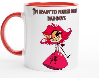 Niffty ' Im Ready to Punish Some Bad Boys Coffee' Mug – 11oz Two