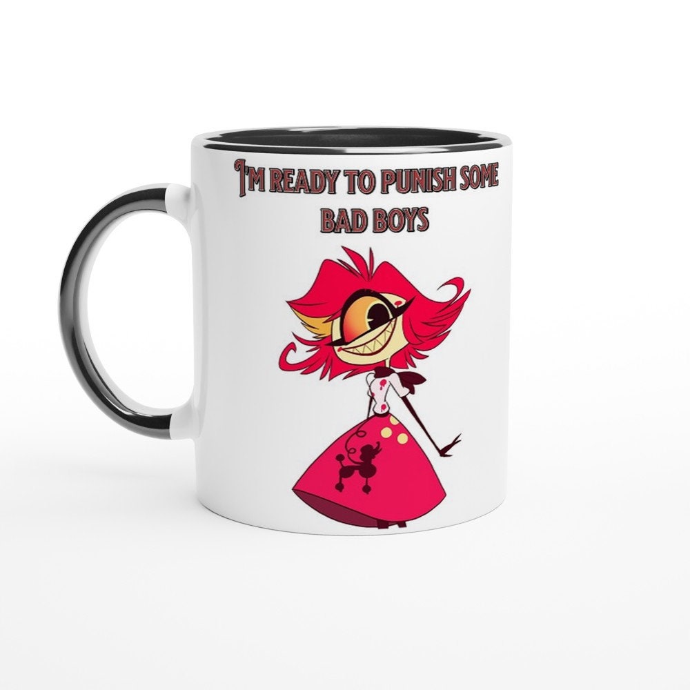 Niffty ' Im Ready to Punish Some Bad Boys Coffee' Mug – 11oz Two