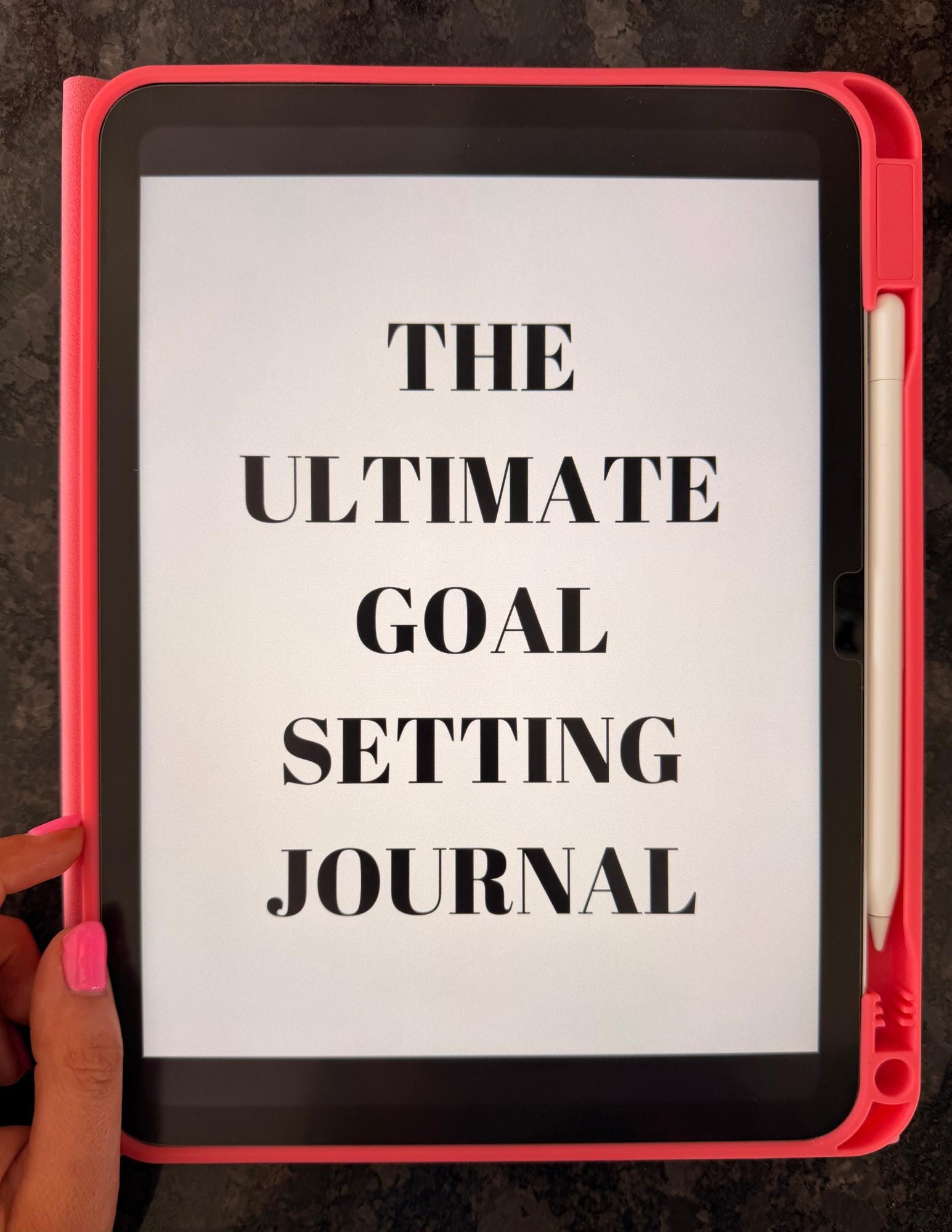 Ultimate Goal Setting Journal | Printable Goal Planner | Life- Monthly ...