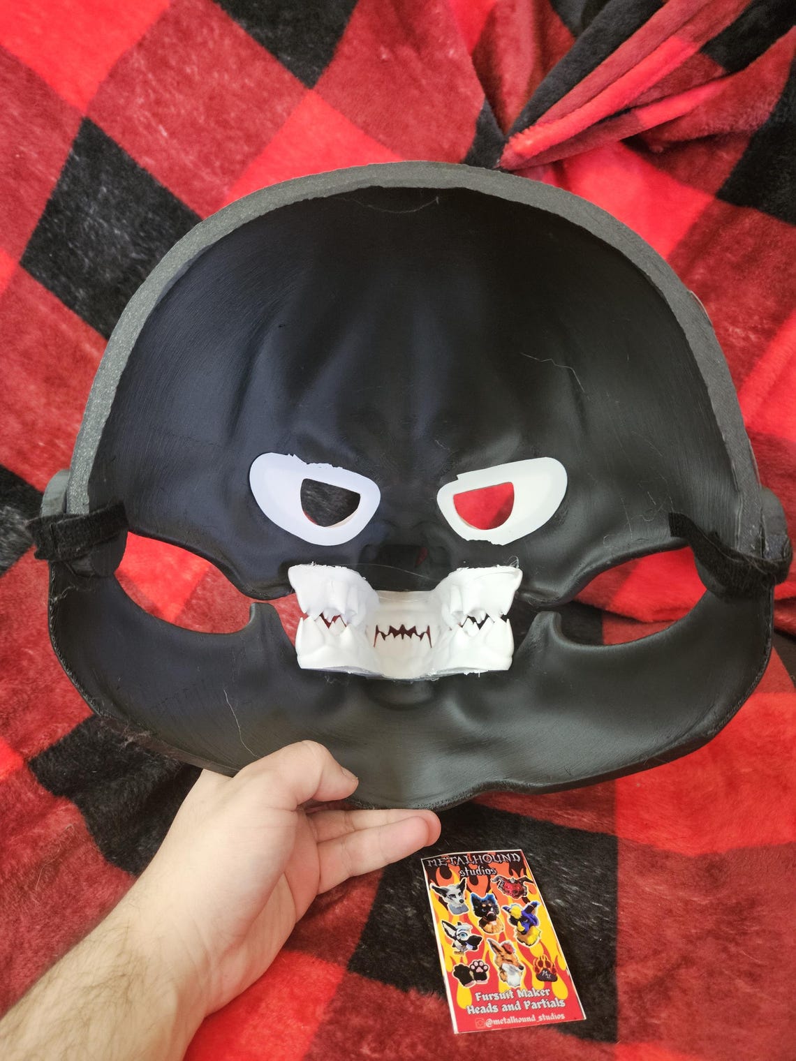 Snarling Semi Toony Vampire Bat Gargoyle Fursuit Head Base Monster ...