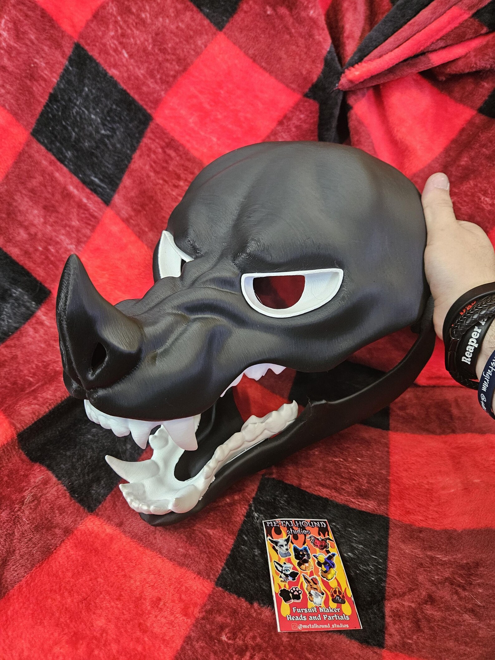 Snarling Semi Toony Vampire Bat Gargoyle Fursuit Head Base Monster ...