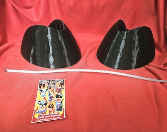 Fursuit or cosplay hooves shoe platform (pair) for stiletto style shoes PLA 3D printed