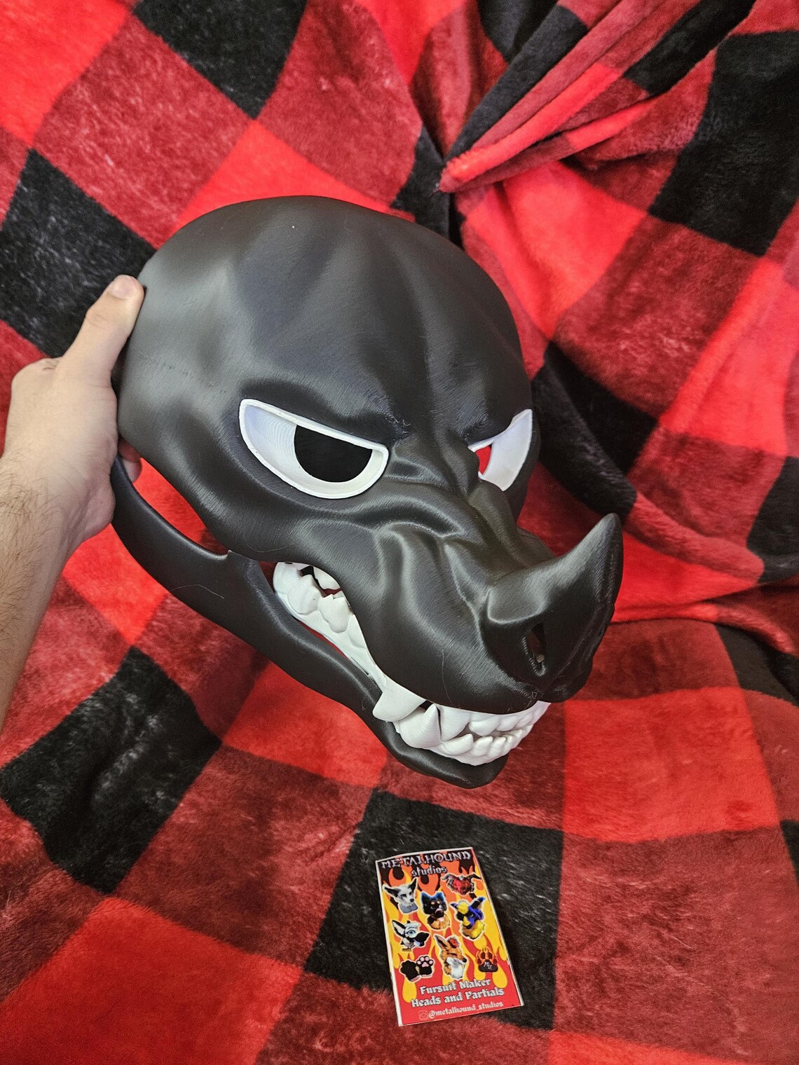 Snarling Semi Toony Vampire Bat Gargoyle Fursuit Head Base Monster ...
