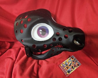 Fursuit head base 3D printed horse ( deer, equine, etc) with eye blanks, teeth, and moving jaw -  assembly optional