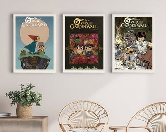 Over The Garden Wall Poster, Over The Garden Wall Print, Over the Garden Wall Art, Cartoon Poster, Digital Download