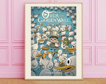 Over the Garden Wall Poster, Over the Garden Wall Wall Art, Cartoon Poster, Over the Garden Wall Digital Print, Digital Download