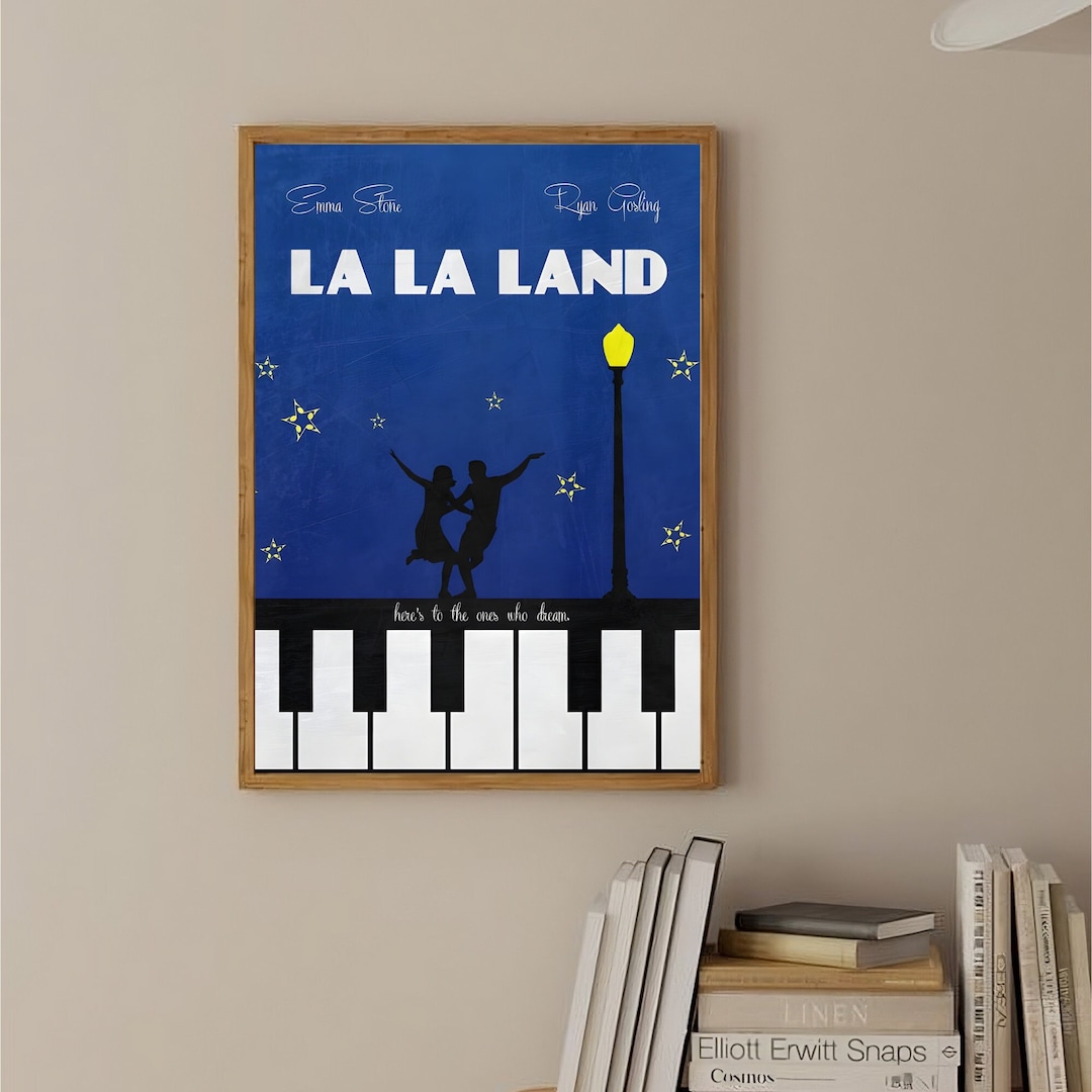 La La Land Poster, Movie Poster, La La Land Movie, Ryan Gosling